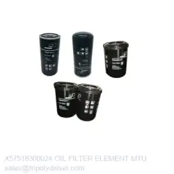 MTU OIL FILTER ELEMENT X57518300024-MTU Filter Element TopEngine#7287