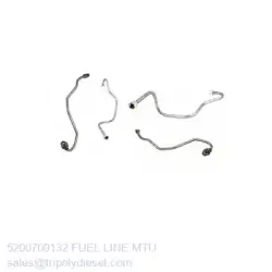 MTU FUEL LINE 5200700132-MTU Fuel Line TopEngine#7298