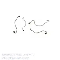 MTU FUEL LINE 5200700732-MTU Fuel Line TopEngine#7300