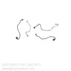 MTU FUEL LINE 5220702932-MTU Fuel Line TopEngine#7314
