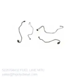 MTU FUEL LINE 5220704432-MTU Fuel Line TopEngine#7321