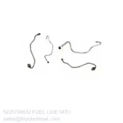 MTU FUEL LINE 5220704632-MTU Fuel Line TopEngine#7323