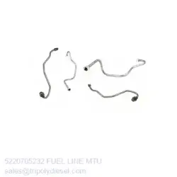 MTU FUEL LINE 5220705232-MTU Fuel Line TopEngine#7324