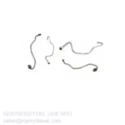 MTU FUEL LINE 5220705332-MTU Fuel Line TopEngine#7325