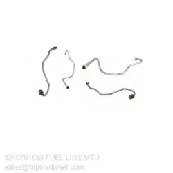 MTU FUEL LINE 5240701033-MTU Fuel Line TopEngine#7327