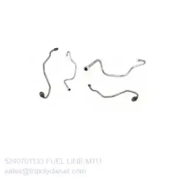 MTU FUEL LINE 5240701133-MTU Fuel Line TopEngine#7328