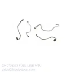 MTU FUEL LINE 5240701333-MTU Fuel Line TopEngine#7330