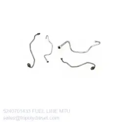 MTU FUEL LINE 5240701433-MTU Fuel Line TopEngine#7331