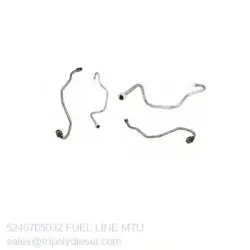 MTU FUEL LINE 5240705032-MTU Fuel Line TopEngine#7332