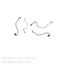 MTU FUEL LINE 5240708932-MTU Fuel Line TopEngine#7352