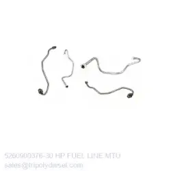 MTU HP FUEL LINE 5260900376-30-MTU Fuel Line TopEngine#7389
