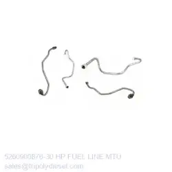 MTU HP FUEL LINE 5260900876-30-MTU Fuel Line TopEngine#7392