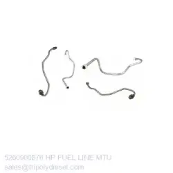 MTU HP FUEL LINE 5260900876-MTU Fuel Line TopEngine#7391