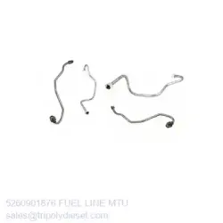 MTU FUEL LINE 5260901876-MTU Fuel Line TopEngine#7394