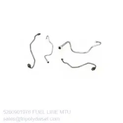 MTU FUEL LINE 5260901976-MTU Fuel Line TopEngine#7395