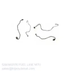 MTU FUEL LINE 5260902076-MTU Fuel Line TopEngine#7396