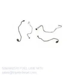 MTU FUEL LINE 5260902576-MTU Fuel Line TopEngine#7399