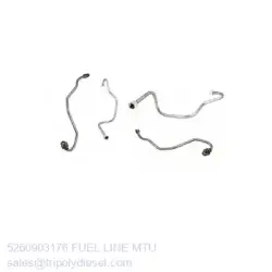 MTU FUEL LINE 5260903176-MTU Fuel Line TopEngine#7405