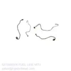 MTU FUEL LINE 5270900076-MTU Fuel Line TopEngine#7412