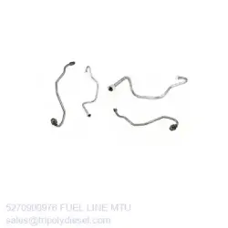 MTU FUEL LINE 5270900976-MTU Fuel Line TopEngine#7413