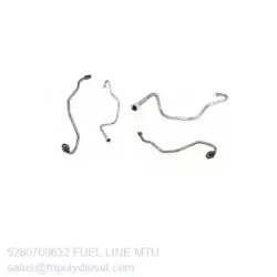 MTU FUEL LINE 5280700632-MTU Fuel Line TopEngine#7416