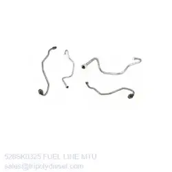 MTU FUEL LINE 528SK0325-MTU Fuel Line TopEngine#7415