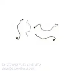 MTU FUEL LINE 5310701932-MTU Fuel Line TopEngine#7421