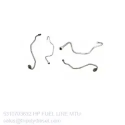 MTU HP FUEL LINE 5310703632-MTU Fuel Line TopEngine#7423