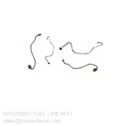 MTU FUEL LINE 5310705832-MTU Fuel Line TopEngine#7440
