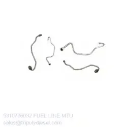 MTU FUEL LINE 5310706032-MTU Fuel Line TopEngine#7442