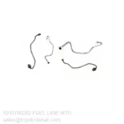 MTU FUEL LINE 5310780202-MTU Fuel Line TopEngine#7445