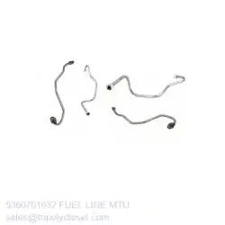 MTU FUEL LINE 5360701632-MTU Fuel Line TopEngine#7467