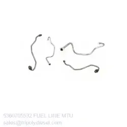 MTU FUEL LINE 5360705532-MTU Fuel Line TopEngine#7483