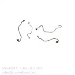 MTU FUEL LINE 5364700171-MTU Fuel Line TopEngine#7498