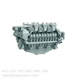MTU 12V 1163 TB83 3600kW 1200RPM & Model:MTU 1163 series TopEngine#6832