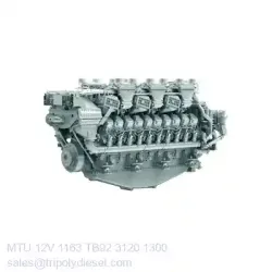 MTU 12V 1163 TB92 3120kW 1300RPM & Model:MTU 1163 series TopEngine#6836