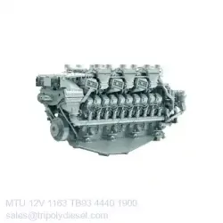 MTU 12V 1163 TB93 4440kW 1900RPM & Model:MTU 1163 series TopEngine#6818