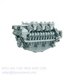 MTU 16V 1163 TB33 4400kW 1200RPM & Model:MTU 1163 series TopEngine#6854