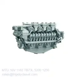 MTU 16V 1163 TB73L 5200kW 1230RPM & Model:MTU 1163 series TopEngine#6812