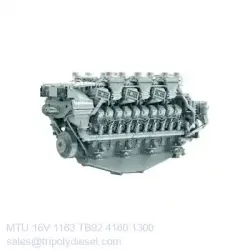 MTU 16V 1163 TB92 4160kW 1300RPM & Model:MTU 1163 series TopEngine#6839