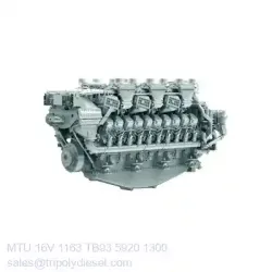 MTU 16V 1163 TB93 5920kW 1300RPM & Model:MTU 1163 series TopEngine#6813