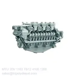 MTU 20V 1163 TB12 4100kW 1200RPM & Model:MTU 1163 series TopEngine#6864