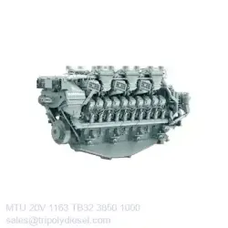 MTU 20V 1163 TB32 3850kW 1000RPM & Model:MTU 1163 series TopEngine#6855