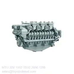 MTU 20V 1163 TB32 3850kW 1200RPM & Model:MTU 1163 series TopEngine#6848