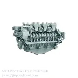 MTU 20V 1163 TB93 7400kW 1300RPM & Model:MTU 1163 series TopEngine#6816