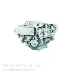 MTU 12V 183 TA61 341kW 2100RPM & Model:MTU 183 series TopEngine#6390