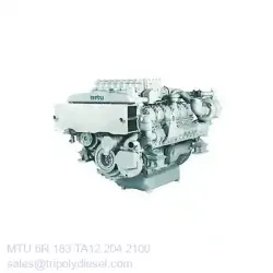 MTU 6R 183 TA12 204kW 2100RPM & Model:MTU 183 series TopEngine#6541