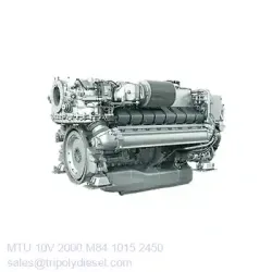 MTU 10V 2000 M84 1015kW 2450RPM & Model:MTU 2000 series TopEngine#6875