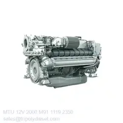 MTU 12V 2000 M91 1119kW 2350RPM & Model:MTU 2000 series TopEngine#6978