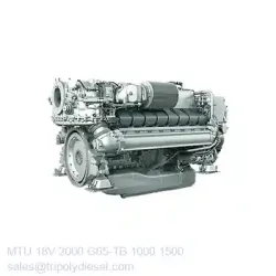 MTU 18V 2000 G65-TB 1000kW 1500RPM & Model:MTU 2000 series TopEngine#6905